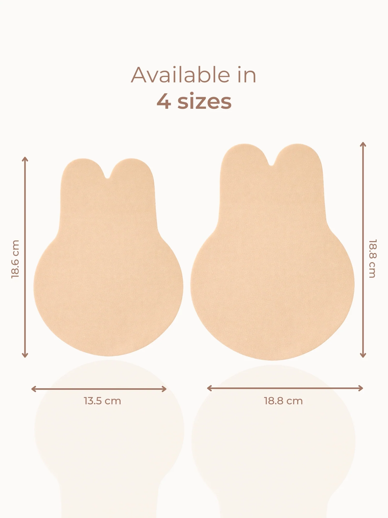 Reusable Bunny Lift Covers – Anti Sweat, Medical-Grade Adhesive, Discreet Bust Lift & Shaping - Pack of 3 - Image 4