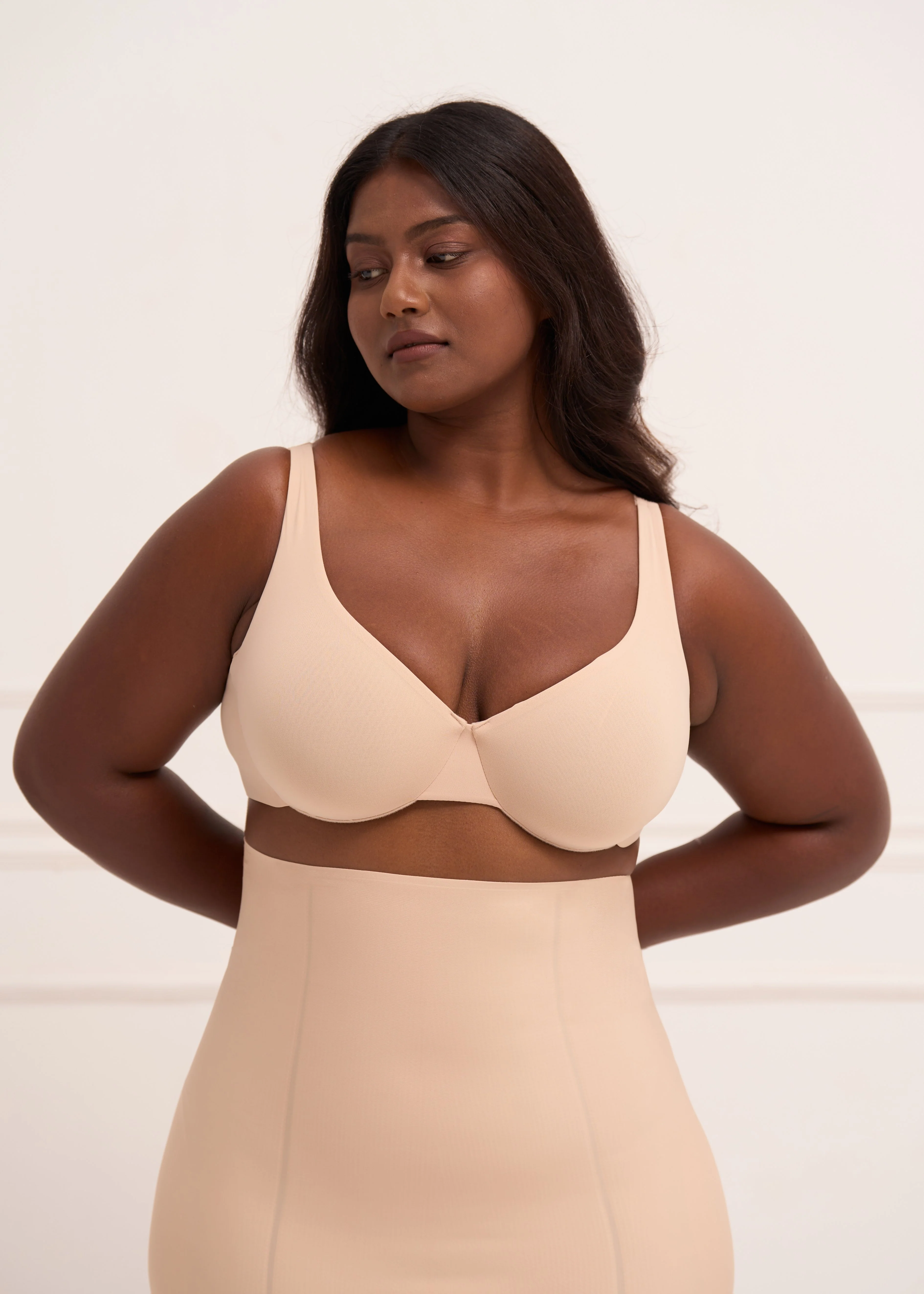 Minimizer Bra for Heavy Bust - Wired Non-Padded Full Coverage Bra - Image 31