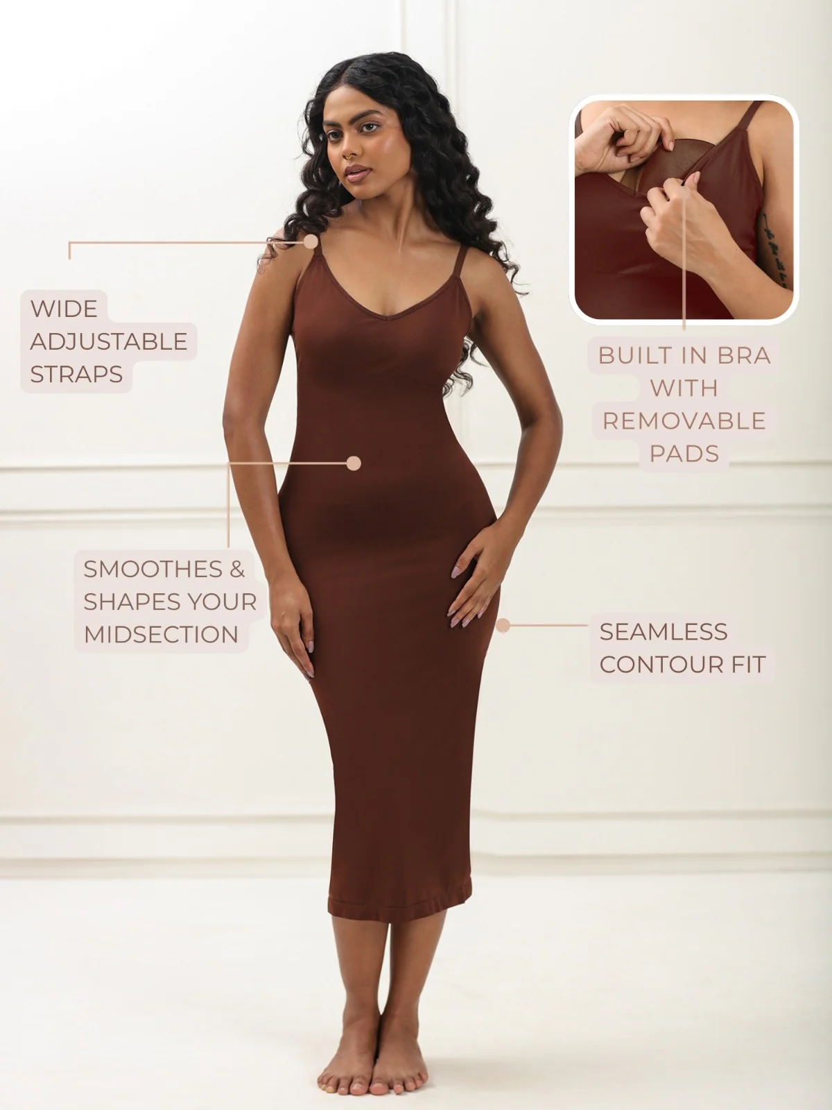 Built in bra bodycon dress - Image 11